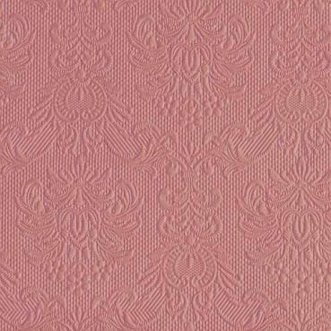 15er Pack Servietten Elegance altrosa, 33 x 33 cm