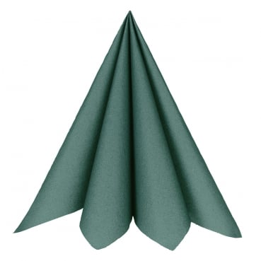 20er Pack Airlaid Servietten in Tafelgrün, 40 x 40 cm