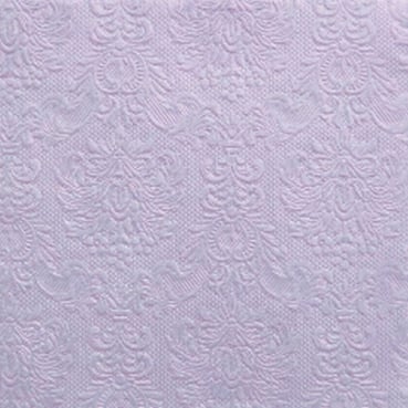 15er Pack Servietten Elegance lavendel, 33 x 33 cm