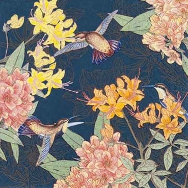 20er Pack Servietten Kolibri, 33 x 33 cm