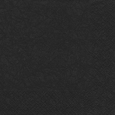 20er Pack Servietten Modern Colors in Schwarz, 33 x 33 cm