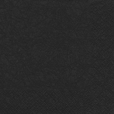 20er Pack Servietten Modern Colors in Schwarz, 33 x 33 cm