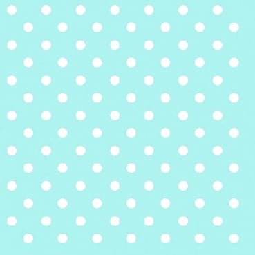 20er Pack Servietten Punkte in Mint 33 x 33 cm