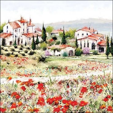20er Pack Servietten Toskana, 33 x 33 cm