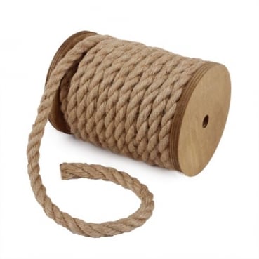 5 Meter Sizo®Jute Kordel, natur, 7 mm