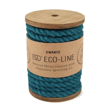 5 Meter Sizo®Jute Kordel in Türkis, 7 mm 5 Meter Sizo®Jute Kordel in Türkis, 7 mm.