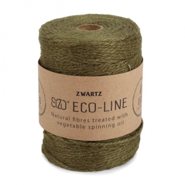 150 Meter Sizo®Jute Schnur in Olivgrün, 3 mm 5 Meter Sizo®Jute Schnur in Olivgrün, 3 mm.