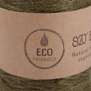 150 Meter Sizo®Jute Schnur in Olivgrün, 3 mm 5 Meter Sizo®Jute Schnur in Olivgrün, 3 mm.