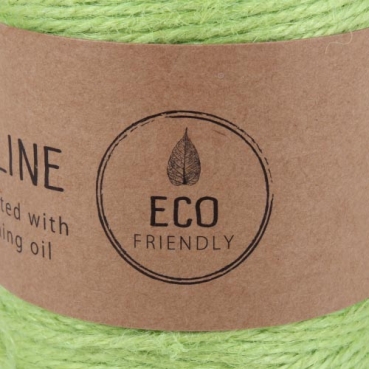150 Meter Sizo®Jute Schnur in Kiwi, 3 mm 150 Meter Sizo®Jute Schnur in Kiwi, 3 mm.