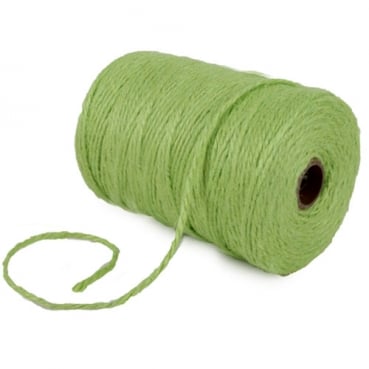 150 Meter Sizo®Jute Schnur in Kiwi, 3 mm