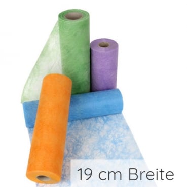 25 Meter Sizoflor® Tischband, 19 cm Breite in 33 Farben