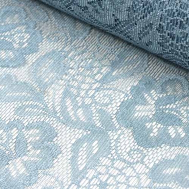 5 Meter Sizolace® Tischläufer, Spitze in Pastellblau, 30 cm 5 Meter Sizolace® Tischläufer, Spitze in Pastellblau, Breite 30 cm.