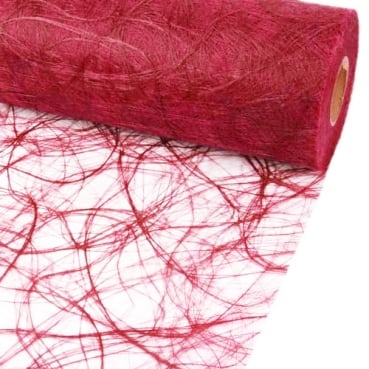 25 Meter Sizoweb® Tischband in Tafeldeko-Rot