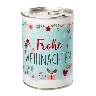 Spardose Weihnachten, "Frohe Weihnachten", 12 cm