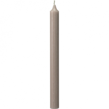 12 Stabkerzen, Rustic in Taupe, 250 x 22 mm 12 Stabkerzen, Rustic in Taupe, 250 x 22 mm.