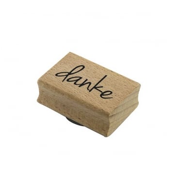 Stempel -danke-, 38 x 20 mm