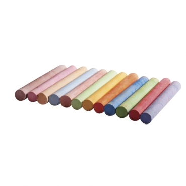 12er Pack Tafelkreide bunt, 80 mm 12er Pack Tafelkreide bunt, 80 mm.