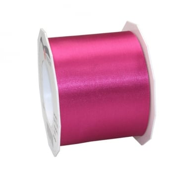 25 Meter Satin Tischband Adria in Pink, 70 mm