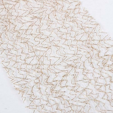 20 Meter Tischband Lace in Gold, 75 mm 20 Meter Tischband Lace in Gold, 75 mm.