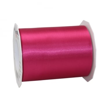 25 Meter Satin Tischband Adria in Pink, 11 cm