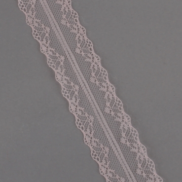 10 Meter Tischband Spitze in Rosa, 38 mm Tischband Spitze in Rosa, 38 mm breit.