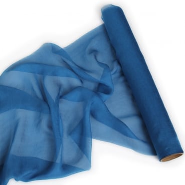 Rolle Tischläufer Chiffon türkis