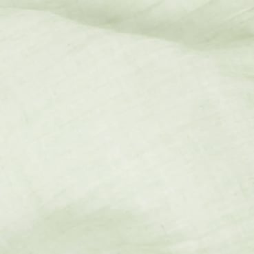 Nahaufnahme von dem Chiffon Tischläufer, hauchzart in Pistache, 28 cm.