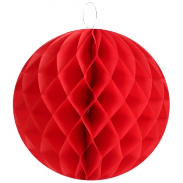 2 Wabenbälle in Rot, 30 cm