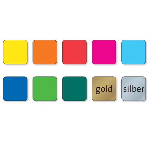 10er Set Stempelkissen mit 10 Farben