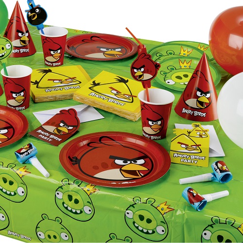 6er Pack Mitgebsel Partytüten Angry Birds