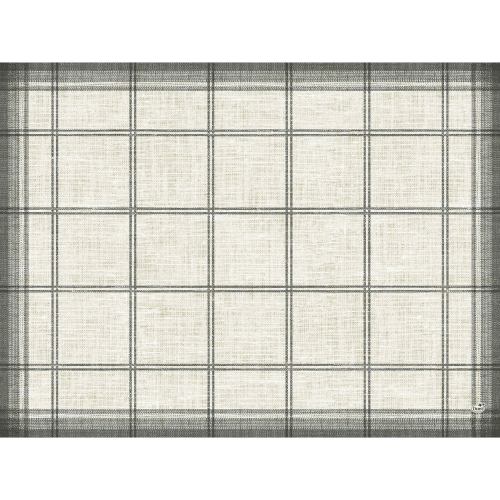 Duni Dunicel Tischsets Linus Classic Black, 30 x 40 cm.