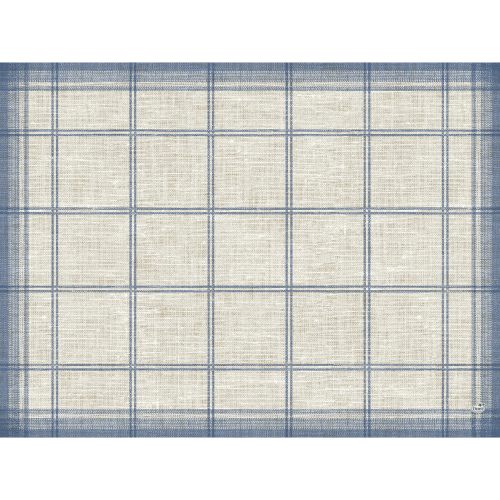 Duni Dunicel Tischsets Linus Classic Blue, 30 x 40 cm.