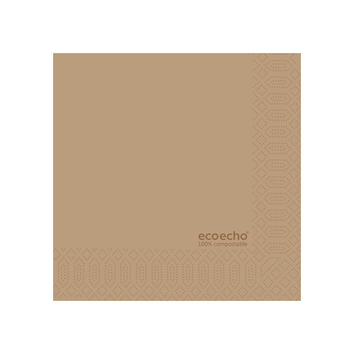 Duni ecoecho® Zelltuch Cocktail-Servietten, 100 % kompostierbar, 2-lagig, 24 x 24 cm - aus dem Duni ecoecho® Sortiment setzen Sie ein Zeichen in Sachen Nachhaltigkeit, höchster Qualität und Stil.