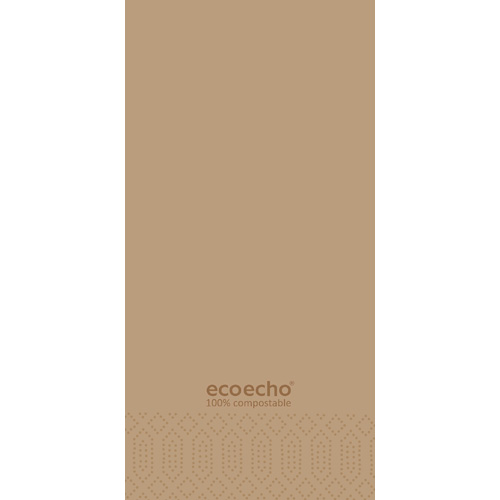 Duni ecoecho® Zelltuch Servietten, 2-lagig, 100 % kompostierbar,  ⅛ Falz, 40 cm - aus dem Duni ecoecho® Sortiment setzen Sie ein Zeichen in Sachen Nachhaltigkeit, höchster Qualität und Stil.