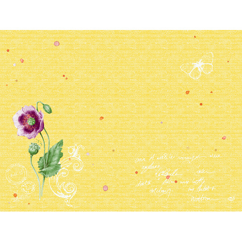 Duni Dunicel Tischsets Spring Lilies, 30 x 40 cm