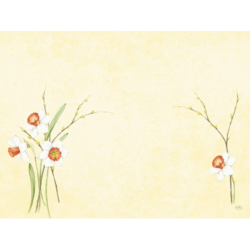 Duni Dunicel Tischsets Daffodil Joy, 30 x 40 cm