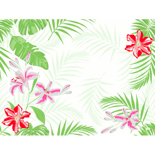 Duni Dunicel Tischsets Tropical Lily, 30 x 40 cm
