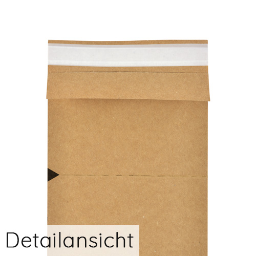 Detailansicht - Duni ecoecho® Hygiene Bestecktasche Sacchetto mit Klebeverschluß, 8,5 x 25 cm