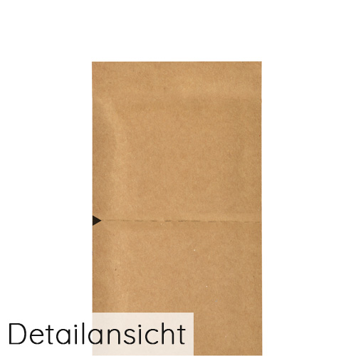 Detailansicht - Duni Hygiene Bestecktasche Sacchetto mit Klebeverschluß in Schwarz, 8,5 x 25 cm