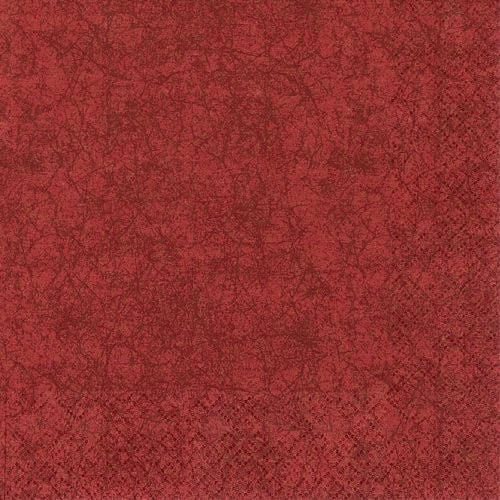 20er Pack Servietten Modern Colors in Bordeaux, 33 x 33 cm.