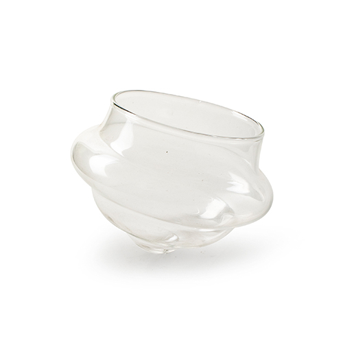 Schwimmglas, Teelichtglas, klar, 75 mm.