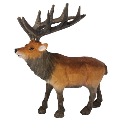 Gartenmobel Holz Massiv : Deko Hirsch aus Holz, geschnitzt Bild 1 Gartenmobel Holz Massiv : Deko Hirsch aus Holz, geschnitzt Bild 1