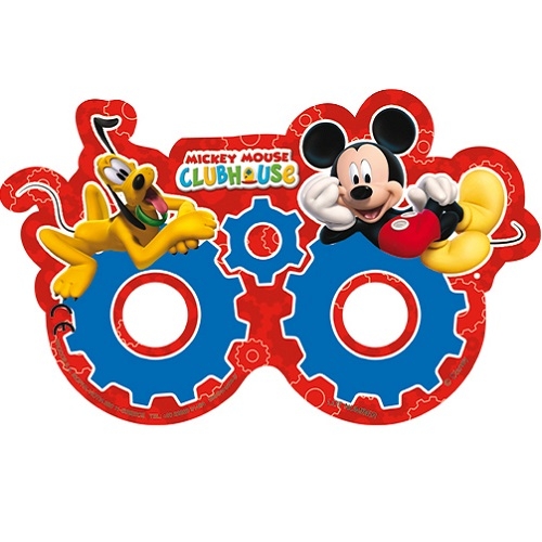 6er Pack Partymasken Playful Mickey