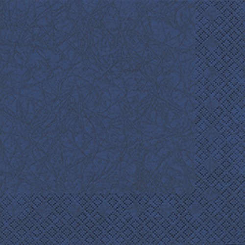 20er Pack Servietten Modern Colors dunkelblau, 33 x 33 cm.