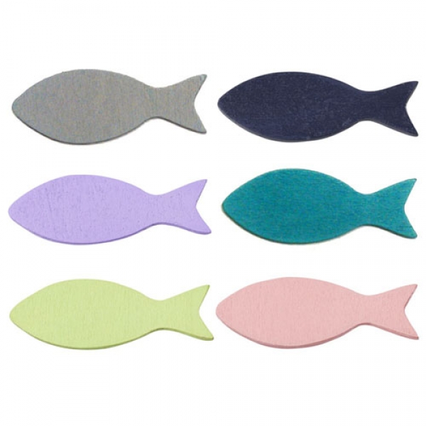 Bonboniere Tasche mit Fischen in 6 Farben zur Auswahl