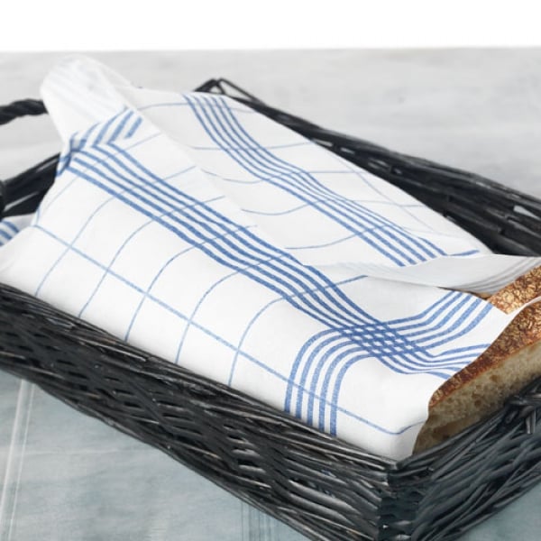 Duni Dunicel Servietten Towel Napkin in Blau, faltenfrei, 38 x 54 cm.