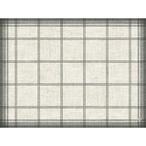 Duni Dunicel Tischsets Linus Classic Black, 30 x 40 cm.