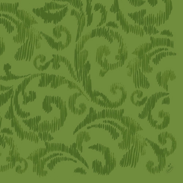Duni Dunilin Servietten Saphira in Leaf Green, 40 x 40 cm