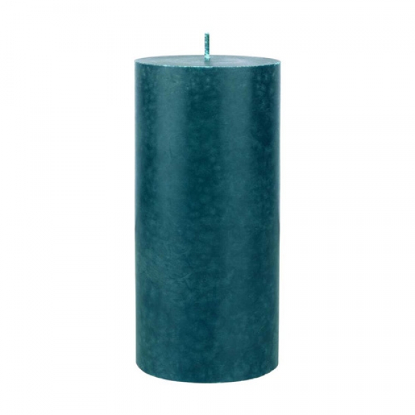 Duni Stearin Stumpenkerze in Ocean Teal, 150 x 70 mm