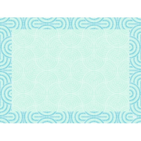 Duni Papier Tischsets Breeze Mint Blue, 30 x 40 cm